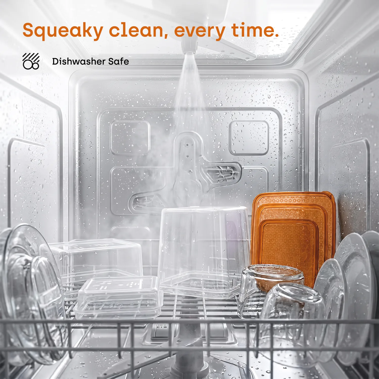 Shallow Store Smart dishwasher-safe feature