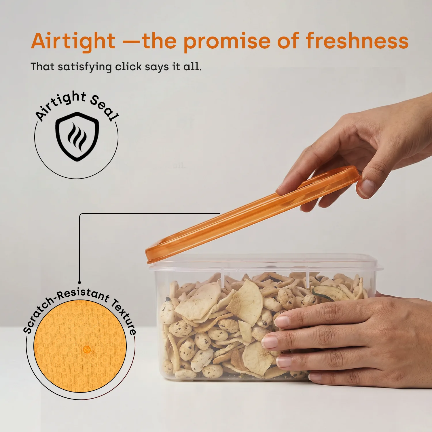 Shallow Store Smart airtight seal detail