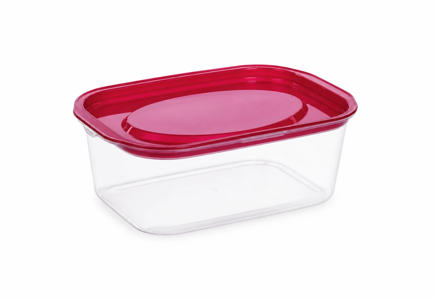 Sapphire Shallow Containers shown on a white background